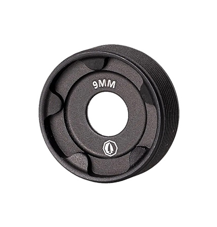 [859383006105] RUGGED SUPPRESSOR FC002 Front Cap  9mm Luger Black