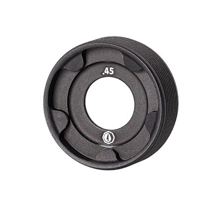 [859383006297] RUGGED SUPPRESSOR FC004 Front Cap  45 ACP Black