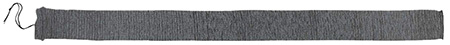 [026509001317] Allen 131 Stretch Knit Gun Sock 52" Shotgun/Rifle w/Scope, Heather Gray, ID Label  &  Cinch Closure, Silicone Treatment