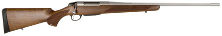 [082442859866] Tikka JRTXA715 T3x Hunter 243 Win 3+1 22.40" Fluted Barrel, Stainless Steel Metal Finish, Oiled Wood Stock