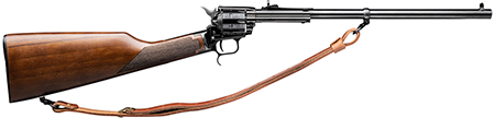 [727962703922] Heritage Mfg BR226B16HS-LS Rough Rider Rancher Full Size 22 LR 6rd 16.12" Black Alloy Steel Barrel, Black Oxide Aluminum Receiver, Walnut Fixed Stock, Right Hand