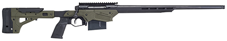 [011356575517] Savage Arms 57551 Axis II Precision 308 Win 10+1 22", Matte Black Barrel/Rec, OD Green Adjustable MDT Aluminum Chassis, Polymer Grip