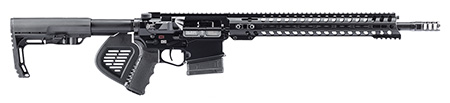 [847313016669] Patriot Ordnance Factory 01666 Revolution *CA Compliant 308 Win,7.62x51mm NATO 16.50" 10+1 Black Hard Coat Anodized Rec Black Polymer 6 Position MFT BMS Minimalist Stock Black Polymer Grip