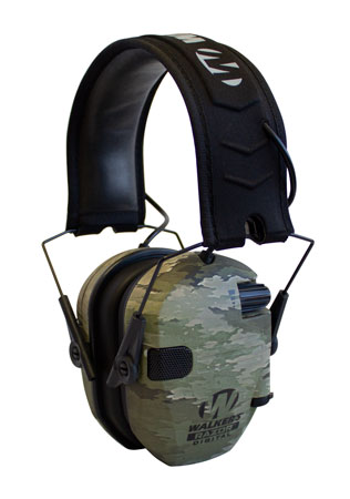 [888151024294] Walker's GWPDRSEMAIX Razor PRO Digital Electronic Muff Polymer 23 dB Over the Head ATACS-IX Camo/Black Adult