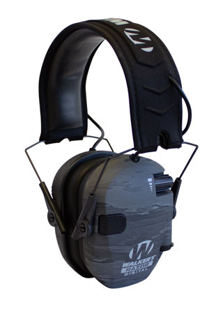 [888151024300] Walker's GWPDRSEMGST Razor PRO Digital Electronic Muff 23 dB Over the Head Ghost Camo/Black Polymer
