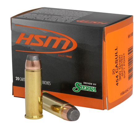 [810742026394] HSM 454C5N20 Pro Pistol  454 Casull 300 gr Jacketed Soft Point 20 Per Box/ 20 Case