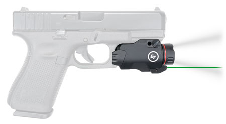 [610242009251] Crimson Trace 0177201 Rail Master Pro  Green Laser/White Light 5mW/400 Lumens, Output 633nM Wavelength, Picatinny/Weaver Rail Mount
