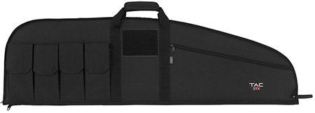 [026509019107] Tac Six 10652 Range Tactical Rifle Case 42" Black Endura Scoped Tactical