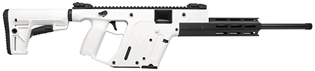 [811607032727] Kriss USA KV22CAP00 Vector CRB Gen2 Full Size 22 LR 10+1 Black Nitride Threaded Barrel, Alpine Cerakote Picatinny Rail Aluminum Receiver, Alpine White 6 Position Collapsible Synthetic Stock, Alpine Po