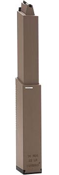 [811607032833] Kriss USA KVAV22M30FD00 Vector  Flat Dark Earth Extended 30rd 22 LR