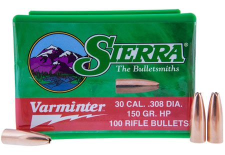 [092763021361] Sierra 2136 Varminter  308Win 150gr Hollow Point 100/Box