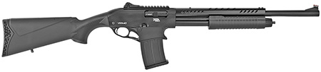 [812285025605] Rock Island VRPA40 VRPA40  12 Gauge 3" 20" 5+1 Marine Black Anodized Rec Black Synthetic Stock Right Hand