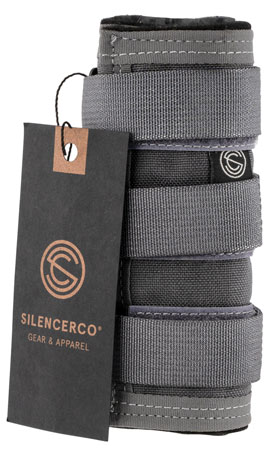 [816413020418] SilencerCo AC1981 High Temp Suppressor Cover 6" Gray Nylon