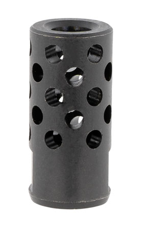 [736676906994] Ruger 90699 Radial Ported Muzzle Brake Black Oxide Steel 1/2"x28 Threads 1.75" OAL .8" Diameter, 35 Cal