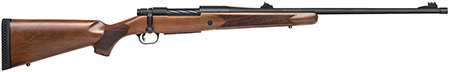[015813281218] Mossberg 28121 Patriot  Full Size 300 Win Mag 3+1 24" Matte Blued Fluted Threaded Barrel, Drilled  &  Tapped Matte Blued Stainless Steel Receiver, Walnut Fixed Stock, Right Hand