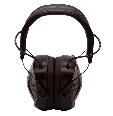 [810170034268] Pyramex VGPME30BT Venture Gear AMP Muff Polymer 26 dB Over the Head Black Adult 1 Pair