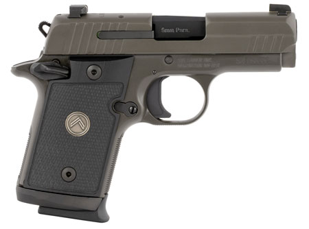[798681616022] Sig Sauer 938M9LEGION P938 Micro-Compact Legion 9mm Luger 3" 10+1 Legion Gray Cerakote Elite Legion Gray Cerakote Stainless Steel Black G10 Grip X-Ray3 Night Sight