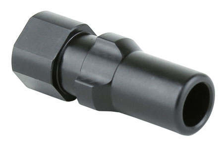 [791154082072] Griffin Armament 3L1351LH 3-Lug  9mm Luger M13.5x1 LH tpi 17-4 Stainless Steel Black Melonite QPQ