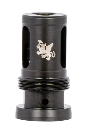 [791154083260] Griffin Armament TMHC305824 Taper Mount Hammer Comp Black 17-4 Stainless Steel with 5/8"-24 tpi Threads, 1.94" OAL  &  1.08" Diameter for 30 Cal