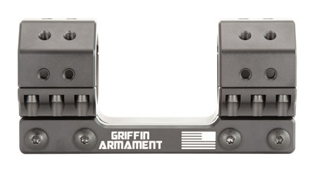 [791154083796] Griffin Armament SM11H30MM SPRM Scope Mount/Ring Combo Black Anodized