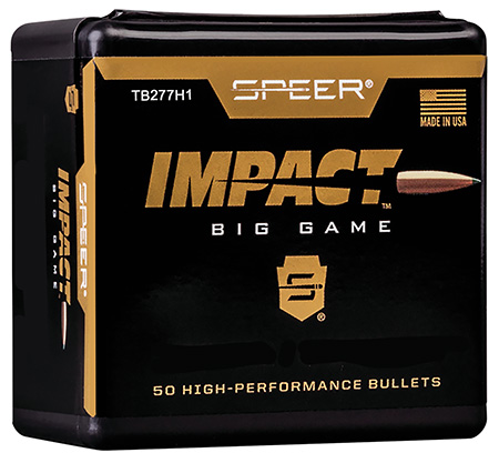 [604544656268] Speer TB277H1 Impact  277Cal 150gr Tipped Plated 50 Per Box/5 Case