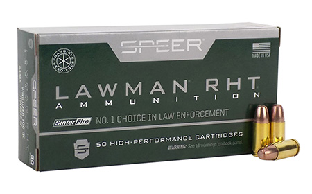 [076683533654] Speer 53365 Lawman Training RHT 9mmLuger 100gr SinterFire Frangible 50 Per Box/20 Case