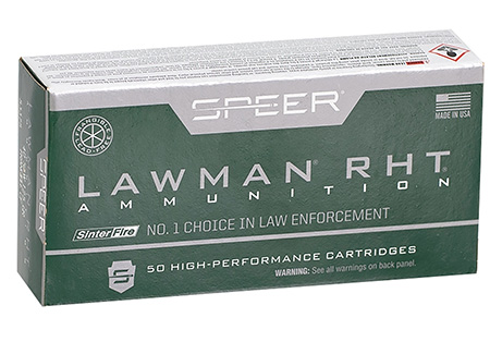 [076683533753] Speer 53375 Lawman Training RHT 40S&W 125gr SinterFire Frangible 50 Per Box/20 Case