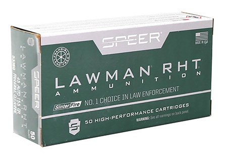 [076683533951] Speer 53395 Lawman Training RHT 45ACP 155gr SinterFire Frangible 50 Per Box/20 Case