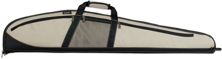 [672352012125] Bulldog BD220 Plus Rifle Case 48" Taupe with Black Trim Water-Resistant Nylon