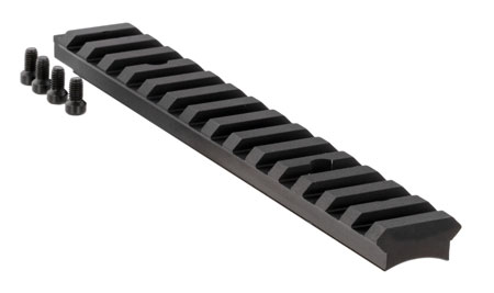 [736676906710] Ruger 90671 Picatinny Rail  Black Anodized Aluminum Fits Ruger American Rifle Short Action