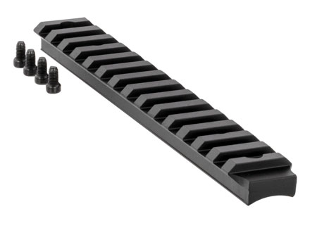 [736676906727] Ruger 90672 Picatinny Rail  Black Anodized Aluminum Fits Ruger American Rifle Long Action