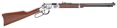 [619835016638] Henry H004SFD Golden Boy Fathers Day Full Size 22 Long/22 LR/22 Short, 16 LR/21 Short, 20" Blued Octagon Barrel Nickel-Plated Steel Receiver American Walnut Right Hand