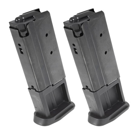 [736676907120] Ruger 90712 Ruger-5.7 Value Pack 10rd 5.7x28mm Fits Black Oxide Steel 2 Per Pack
