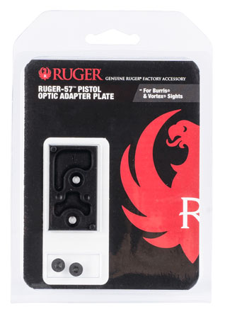 [736676907205] Ruger 90720 Optic Adapter Plate  For Burris  &  Vortex Aluminum Black Hardcoat Anodized
