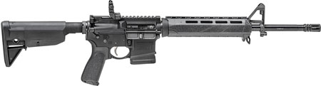 [706397930271] Springfield Armory ST916556BMALC Saint  5.56x45mm NATO 16" 10+1 Black Hard Coat Anodized Rec Black Trinity Force Breach Blade Stock Black Bravo Mod 3 Grip Right Hand with M-LOK Handguard