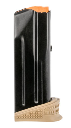 [845737010348] FN 20100376 509 Compact 12rd Extended Floorplate 9mm Luger Black/Flat Dark Earth Steel