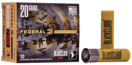 [604544654691] Federal PWBTSSX20939 Black Cloud TSS 20Gauge 3" 1oz Steel Tungsten 3/9Shot 10 Per Box/10 Case