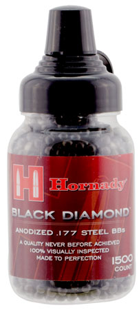 [723364110566] Umarex 2211056 Hornady Black Diamond 177 Steel 1500/Bottle