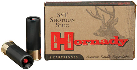 [090255386233] Hornady 8623 SST  12 Gauge 2.75" FTX Slug Shot 5 Per Box/ 20 Case