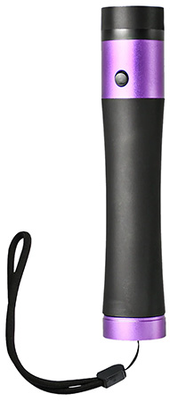 [850008134159] Guard Dog SG-GDIY-PR Ivy  Black/Purple 200 Lumens White Stun Gun