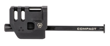 [708747548426] Strike Industries G4MDCOMPC Mass Driver Compensator Black Aluminum with 1.41" OAL for 9mm Luger Glock 19 Gen4