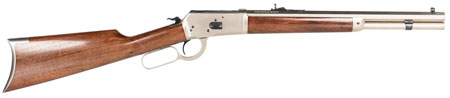 [839665000465] Taylors  &  Company 220065 1892 Trapper 357 Mag Caliber with 7+1 Capacity, 16" Blued Barrel, Color Case Hardened Metal Finish  &  Oiled Walnut Stock Right Hand (Full Size)