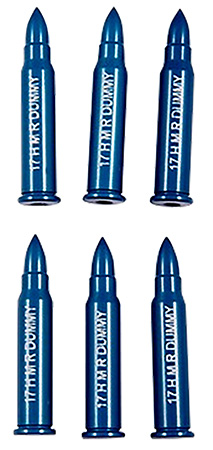 [666692122026] A-Zoom 12202 Rimfire Action Proving Dummy Rounds 17HMR 6Pack