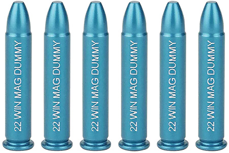 [666692122040] A-Zoom 12204 Rimfire Action Proving Dummy Rounds 22WMR 6Pack