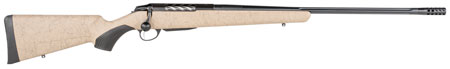 [082442928678] Tikka JRTXRT318 T3x Lite 270 Win 3+1 22.40" Fluted/Threaded, Black Barrel/Rec, Black Webbed Tan Roughtech Synthetic Stock, Interchangeable Grip, Muzzle Brake