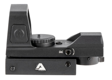 [815879010810] Aim Sports RT503F Full-Size Reflex Sight  Matte Black 1x33mm Red/Green Multi Reticle
