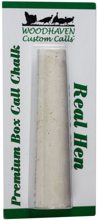 [854627000840] Woodhaven WH084 Real Hen  Attracts Turkey White Chalk