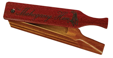 [854627003452] Woodhaven WH345 Mahogany Hen  Box Call Turkey/Hen Sounds Attracts Turkeys Mahogany Wood