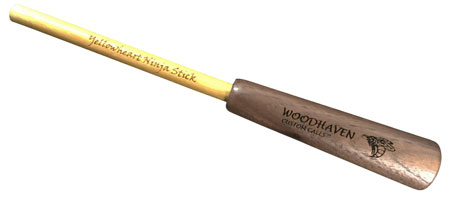 [854627000857] Woodhaven WH085 Ninja Stick  Striker Call Attracts Turkeys Natural Walnut