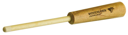 [854627000321] Woodhaven WH032 Hickory Striker Turkey Species Striker Call Natural Hickory